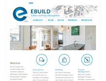 Tablet Screenshot of ebuild.co.nz